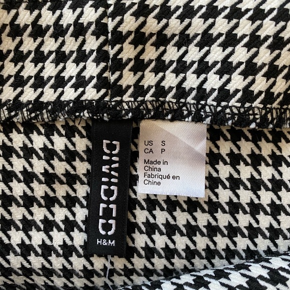 Houndstooth 90s style mini dress - Picture 3 of 3